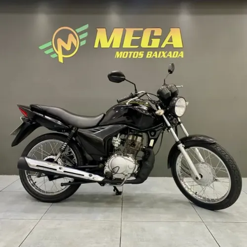 Honda Cg 125 Fan Es 2012 Preta