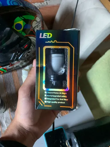 Led projetor de moto