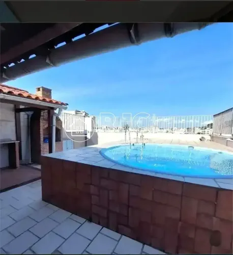 Duplex para venda possui 240 metros quadrados com 4 quartos em Tijuca - Rio de Janeiro - R