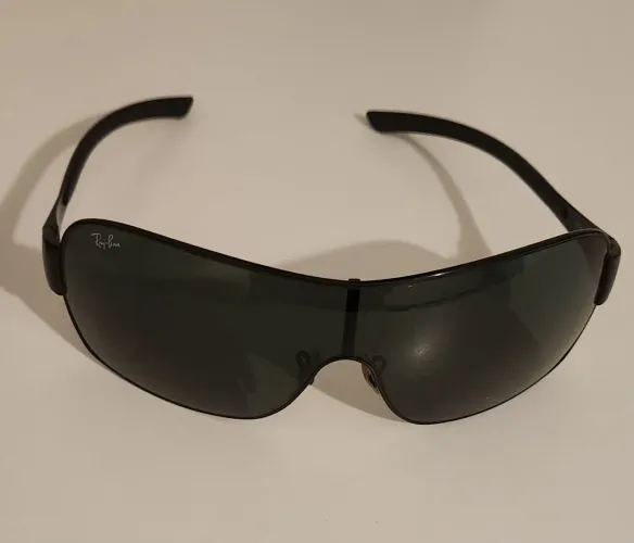 Óculos de sol Ray-Ban mod. rb 3321, estilo máscara cor preta