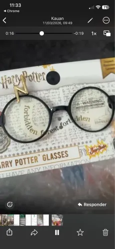 Óculos Harry Potter Wizarding World