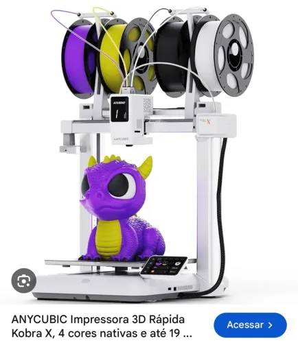 ANYCUBIC IMPRESSORA 3D KOBRA X
