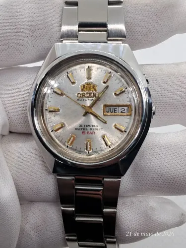 Relogio Orient 3 estrelas automático