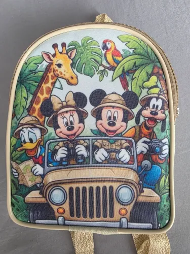 Mochila para lembrancinha Mickey e Minnie