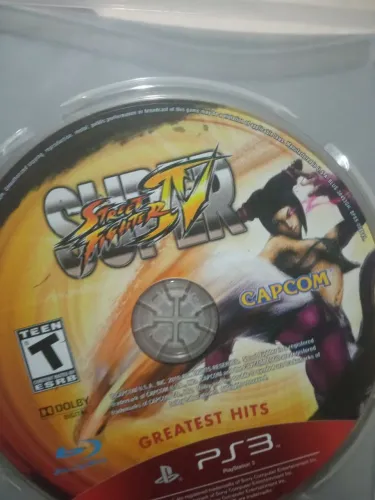 Jogo PS3 super street fighter IV