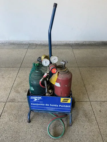 Conjunto de solda portátil