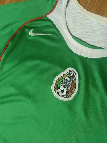 camisa original 2004 total 90 seleção méxico verde tamanho m