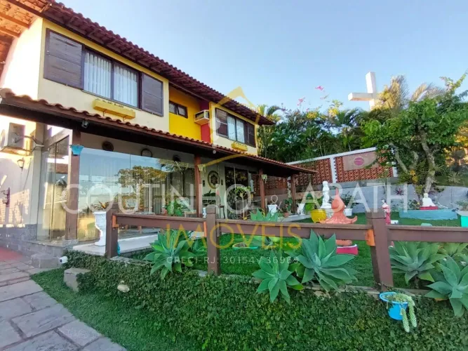 Casa em Condomínio para Venda em Saquarema, Morro Da Cruz, 3 dormitórios, 1 suíte, 5 banhe