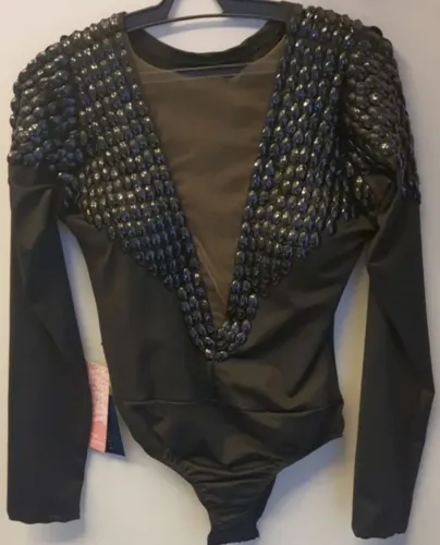 body bordado, decote em tule  tamanho único<br>decote em tule<br>tamanho único