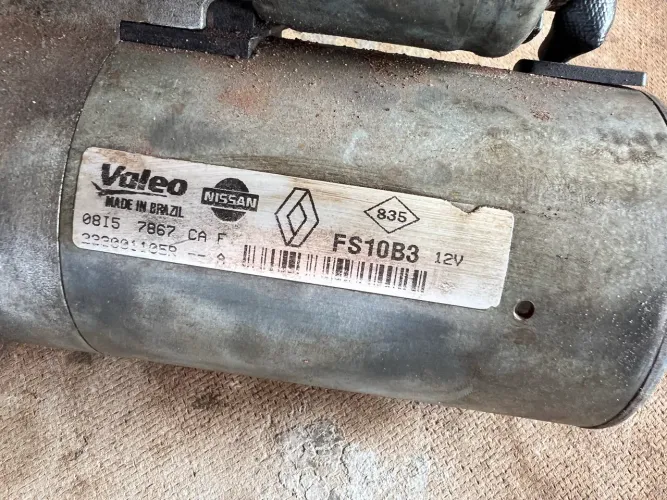 MOTOR DE ARRANQUE SANDERO 1.6 8v