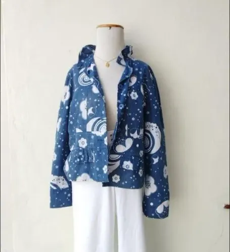 Casaco estampado