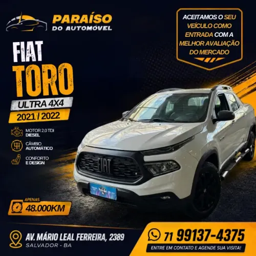Fiat Toro Ultra 2.0 16V 4X4 Diesel AUT 2022