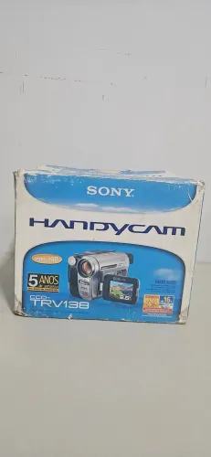 CCD-TRV138 Sony filmadora na caixa