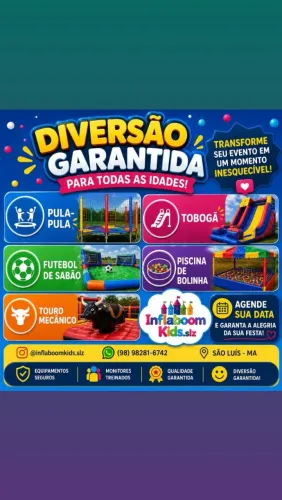 Brinquedo infláveis e muito maís.
