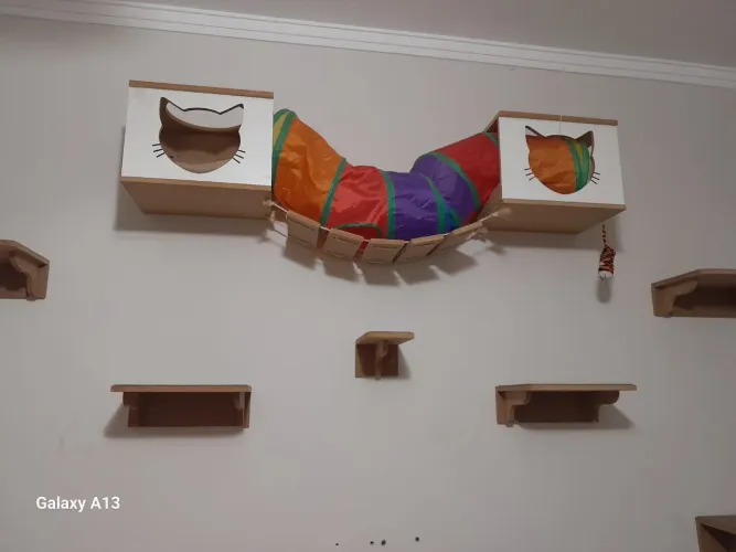 Playground para gatos 14 peças.