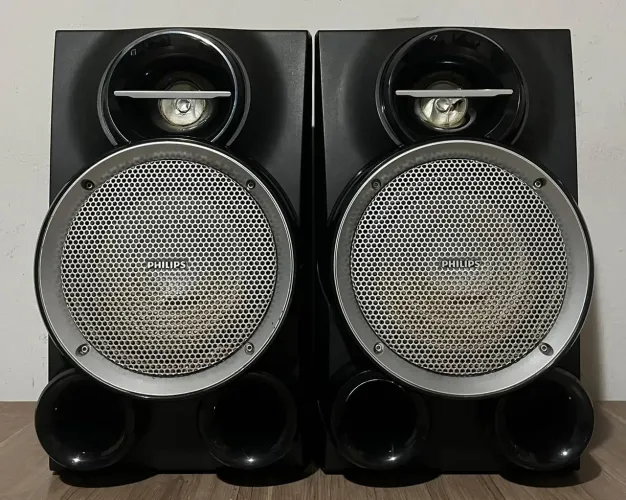 Par Caixas Philips Fwm998/78 150 RMS Cada Leia Descrição 