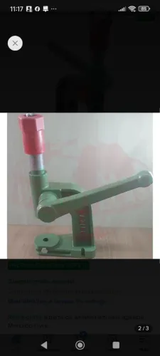 Aparelho de botão de pressão n°7