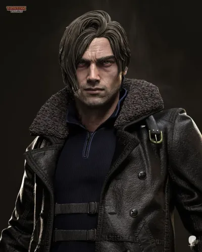 Leon K. RE9 Requiem - Estátua exclusiva 35cm
