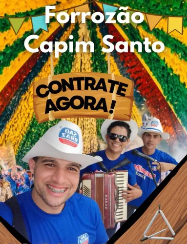 trio pé de serra, forrozão capim santo