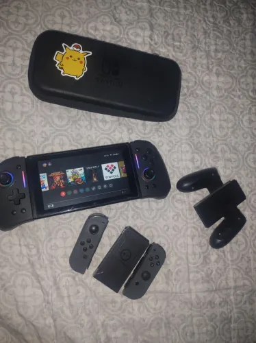 Nintendo Switch desbloqueado com SD de 128gb desbloqueio de modchip instalado na placa