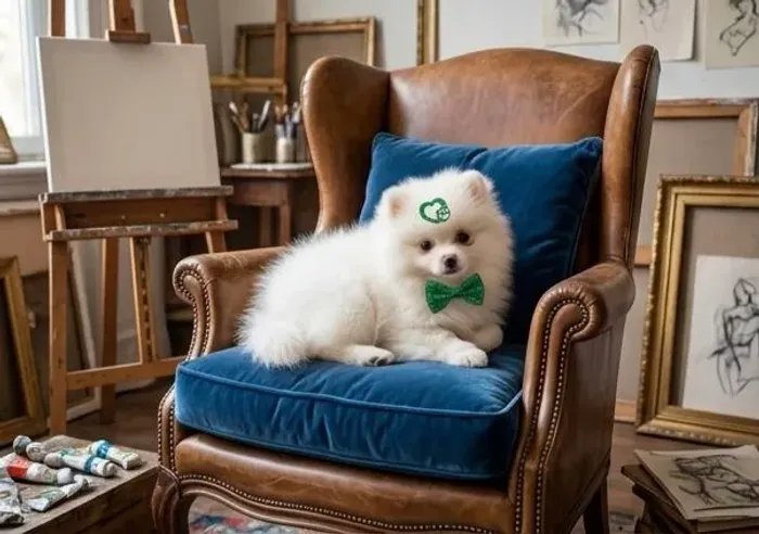 Spitz alemão anão machos