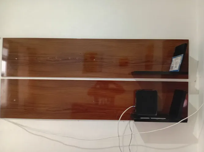 Painel de madeira para tv