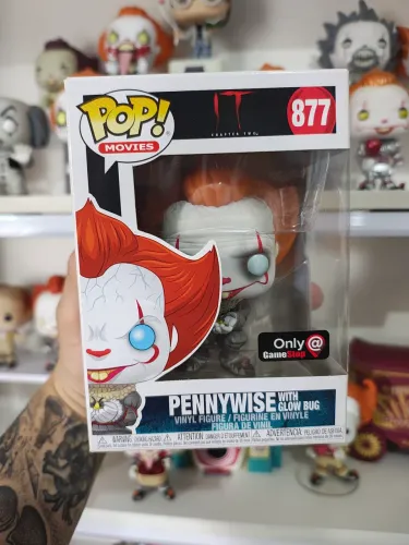 Funko Pop! Pennywise With Glow Bug 877 It - A Coisa - #877