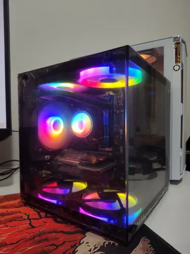 PC i7 3770, 16GB DDR3, Watercooler, SSD 512GB, GTX 1650, Fonte 600W - Para Valorant, GTA V