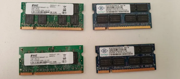 Memórias Ram ddr2