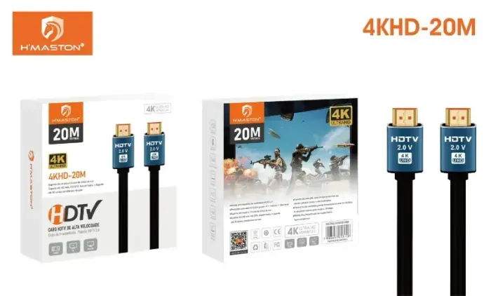 Cado Hdmi 20 Metros 4K