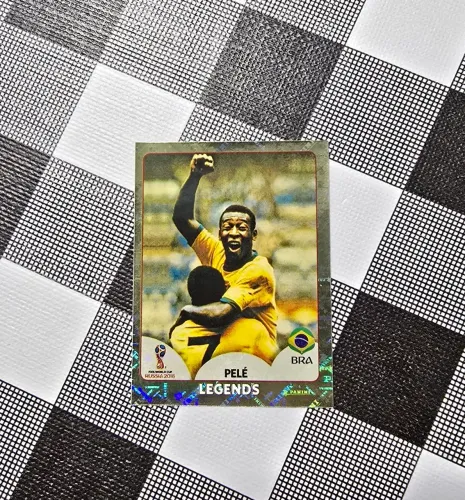 Figurinha Legends Pelé 2018