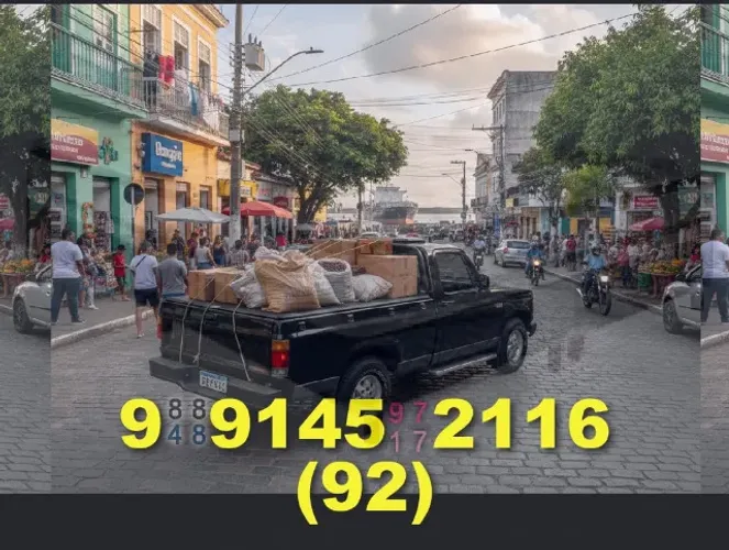 Frete seguro e rápido para sua mudança! Atendimento em toda Manaus!