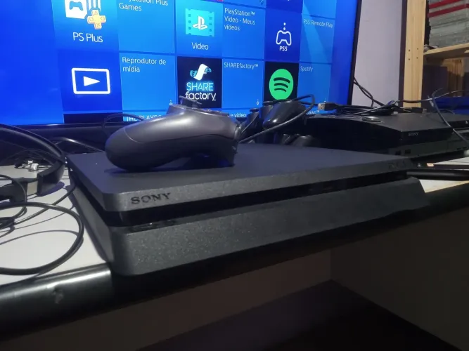 Ps4 slim vendo completo