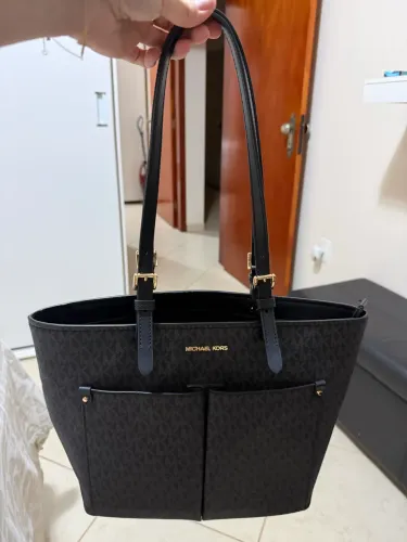 Bolsa Michael Kors Jet Set Média Logo Tote 