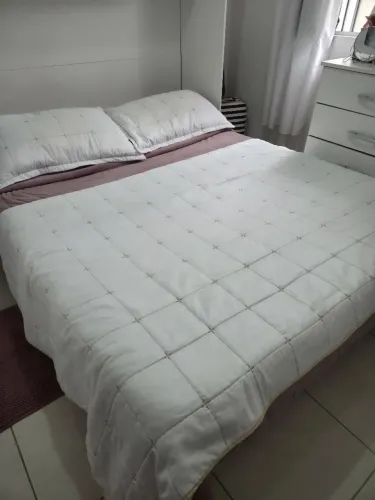 Cama de casal Ortobom