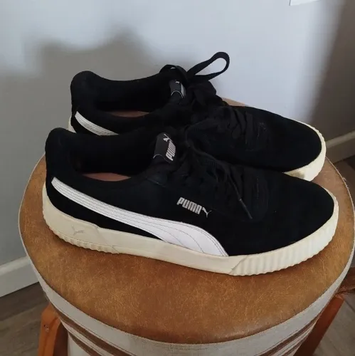 Tênis Puma suede preto - n.37