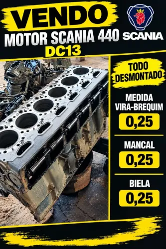 MOTOR SCANIA 440 DC13