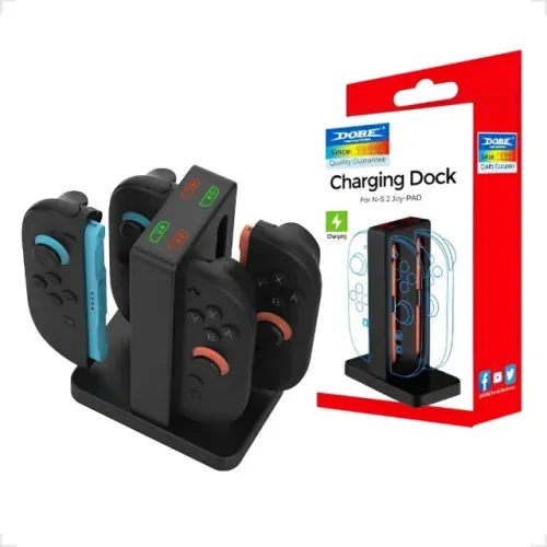 Base de Carregamento e Suporte para Controles Joy-Con do Nintendo Switch 2