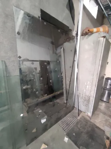 Vidro FIXO espelhado temperado 8mm 2,00x1,35 novo e NAO ENTREGO