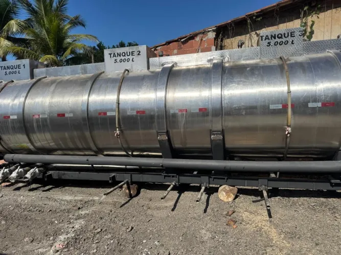 Tanque Inox Rodoviário 15 Mil litros