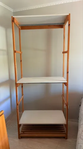 Arara Cabideiro madeira e MDF