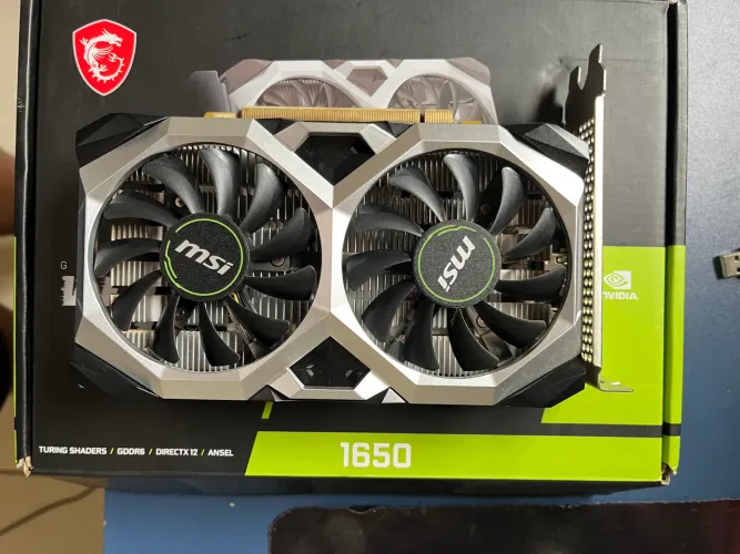 Placa de vídeo GTX 1650 