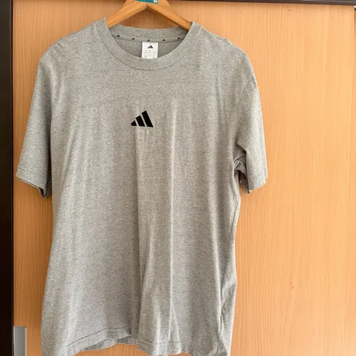 Camisa adidas cinza tamanho G