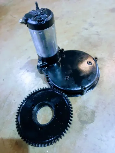 Partida elétrica para motores Rotax