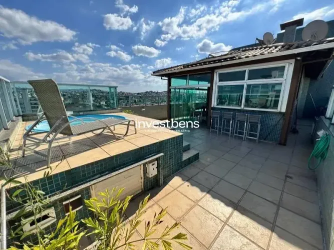 Cobertura à Venda 4 Quartos (1 Suíte) 4 Vagas 246 m² Nova Floresta