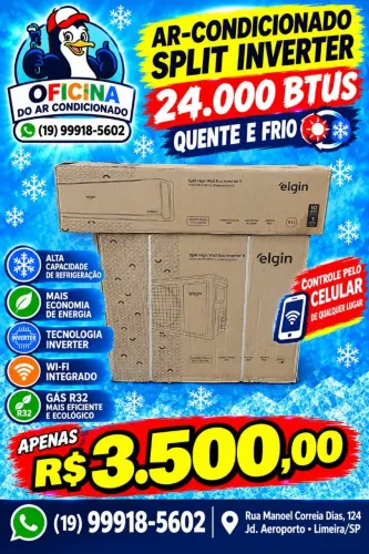 Ar condicionado elgin 24000 Btus