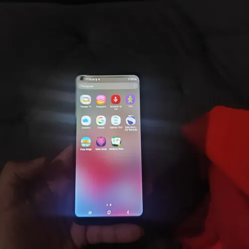 Samsung A11 vermelho com NF.