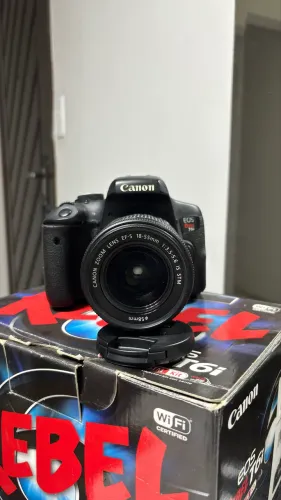 Canon t6i + Lente Canon 18-55 IS STM