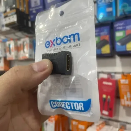 Adaptador Emenda HDMI Fêmea - Entrega Grátis