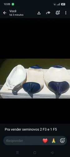 Vendo três defensas de barco seminovas 800 reais as três